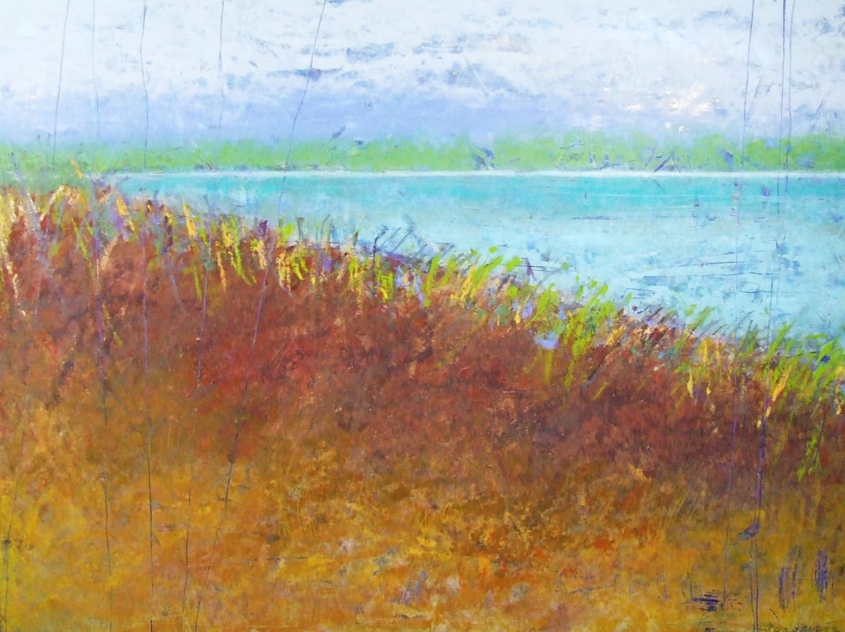 Unexplained Spaces, 44x58" by Ginnie Cappaert, Image 1.