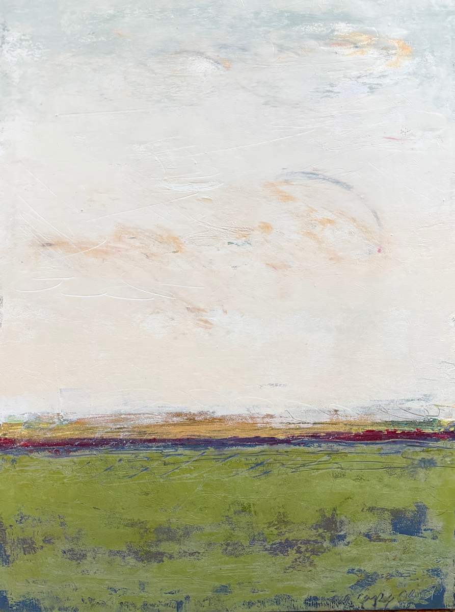 Walking the Field, 16x12" by Ginnie Cappaert, Image 1.