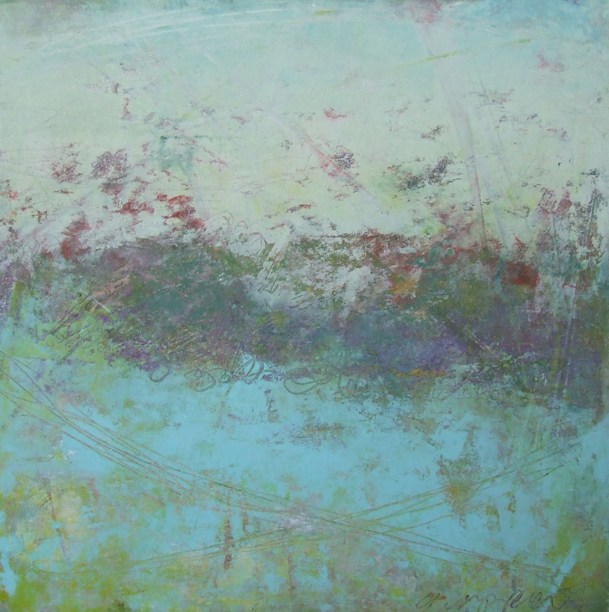 Wander 10x10 by Ginnie Cappaert 