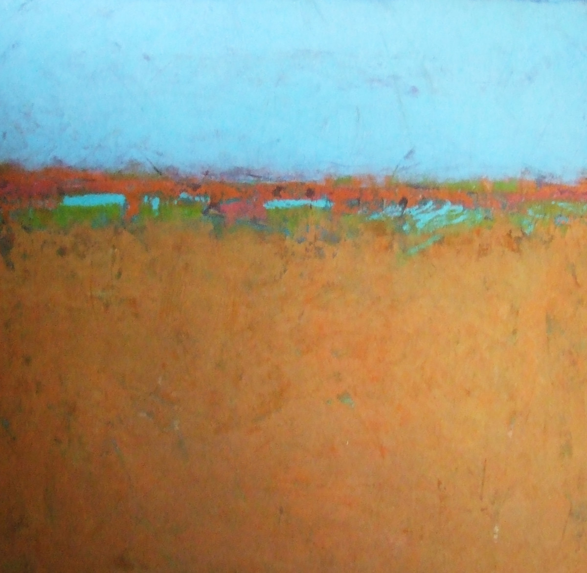 Way Out Here, Framed, 30x30" by Ginnie Cappaert, Image 1.