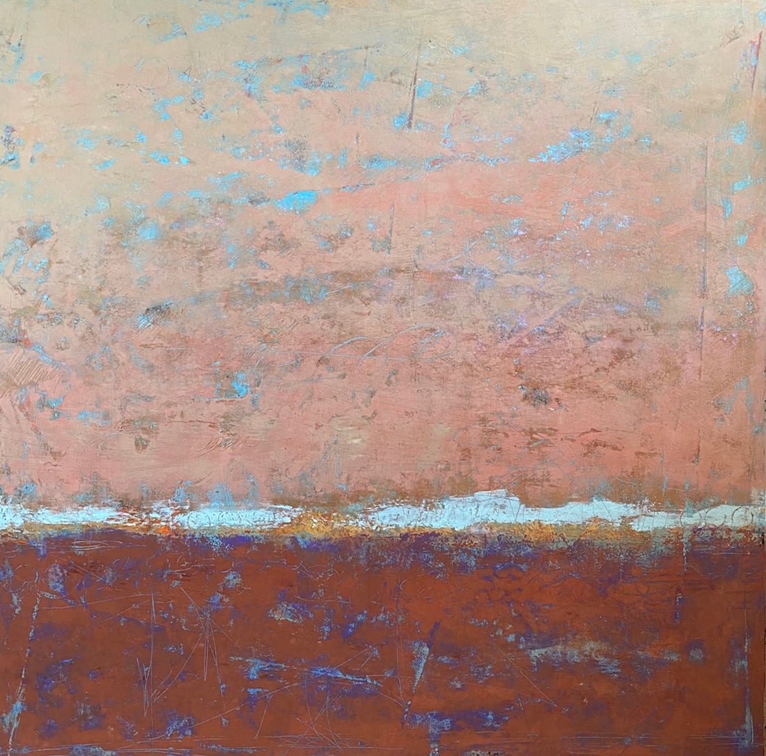 Western Sky, 30x30", Image 1.