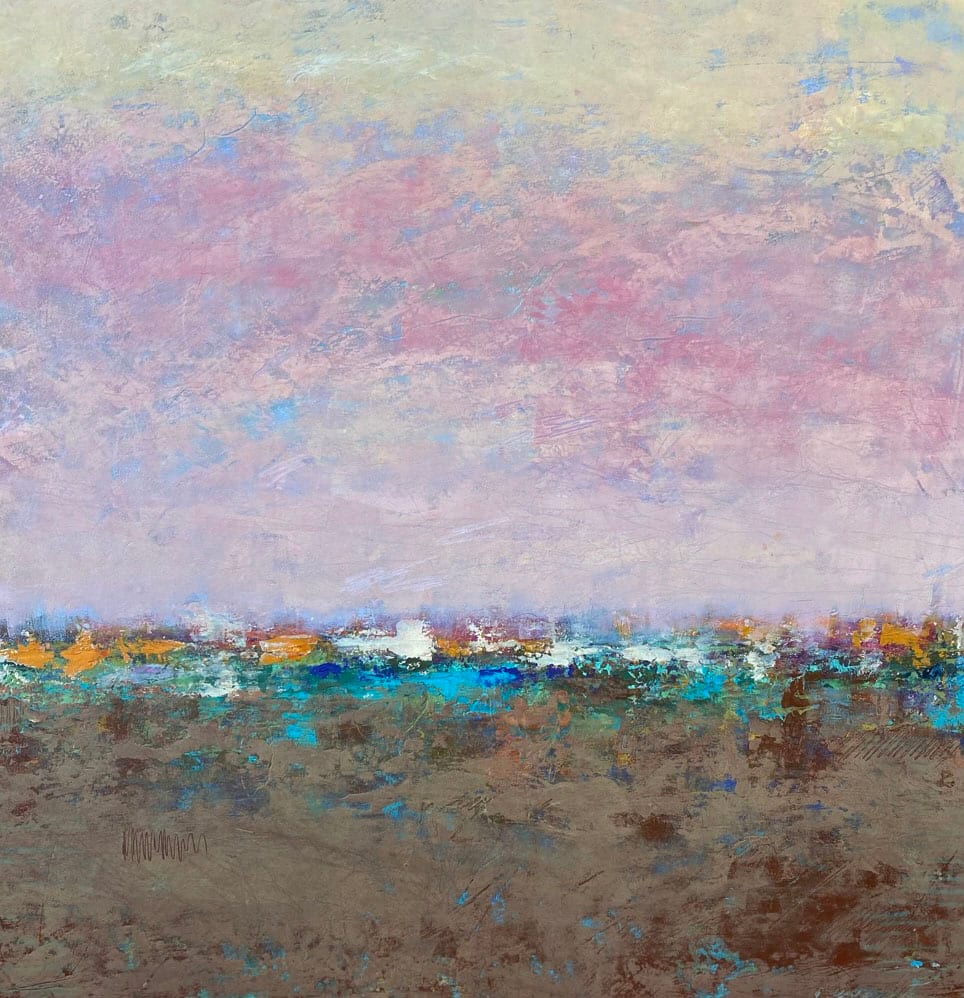 Wind at my Back, 24x24" by Ginnie Cappaert 