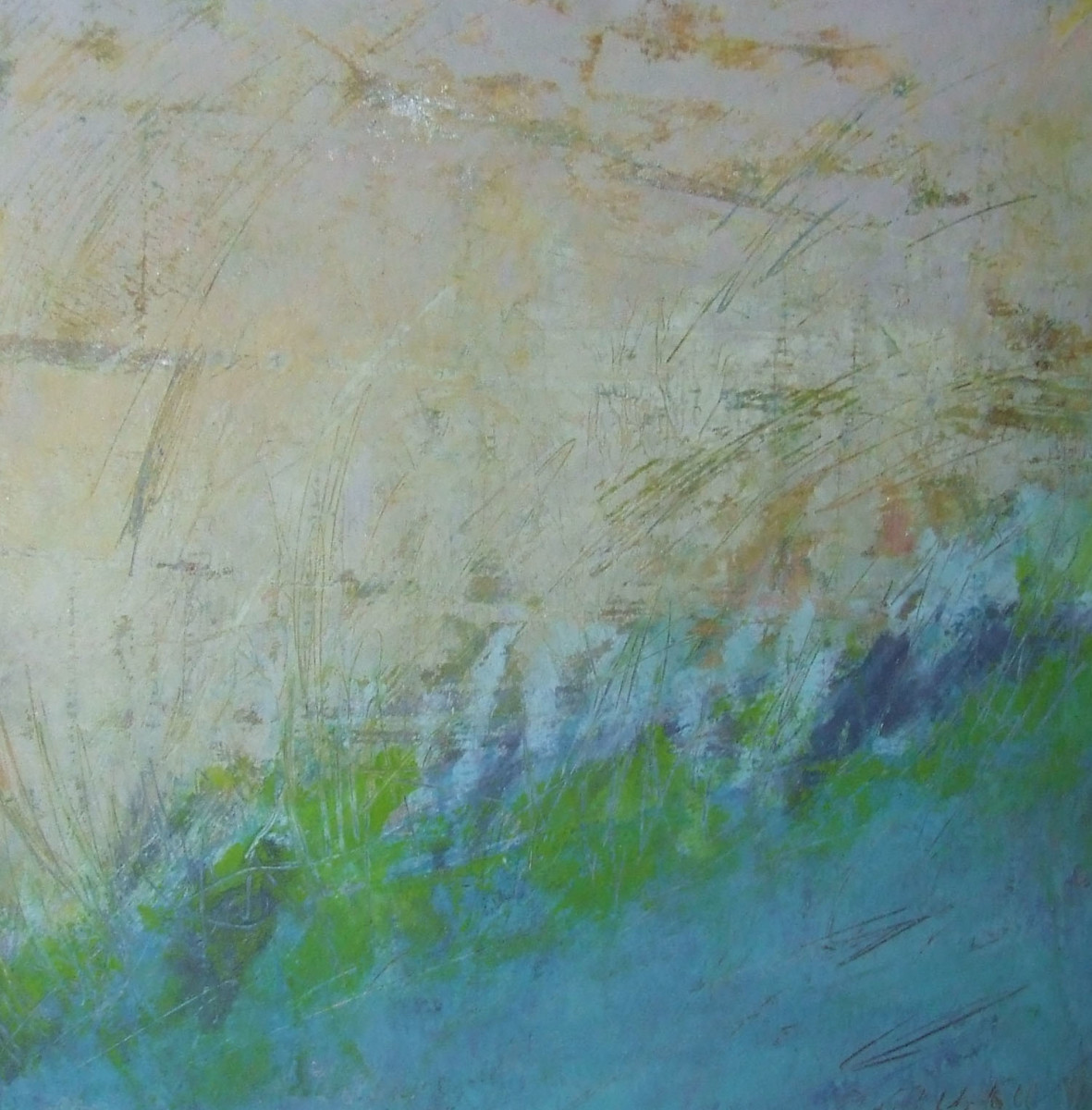 Wistful, 12x12 by Ginnie Cappaert 