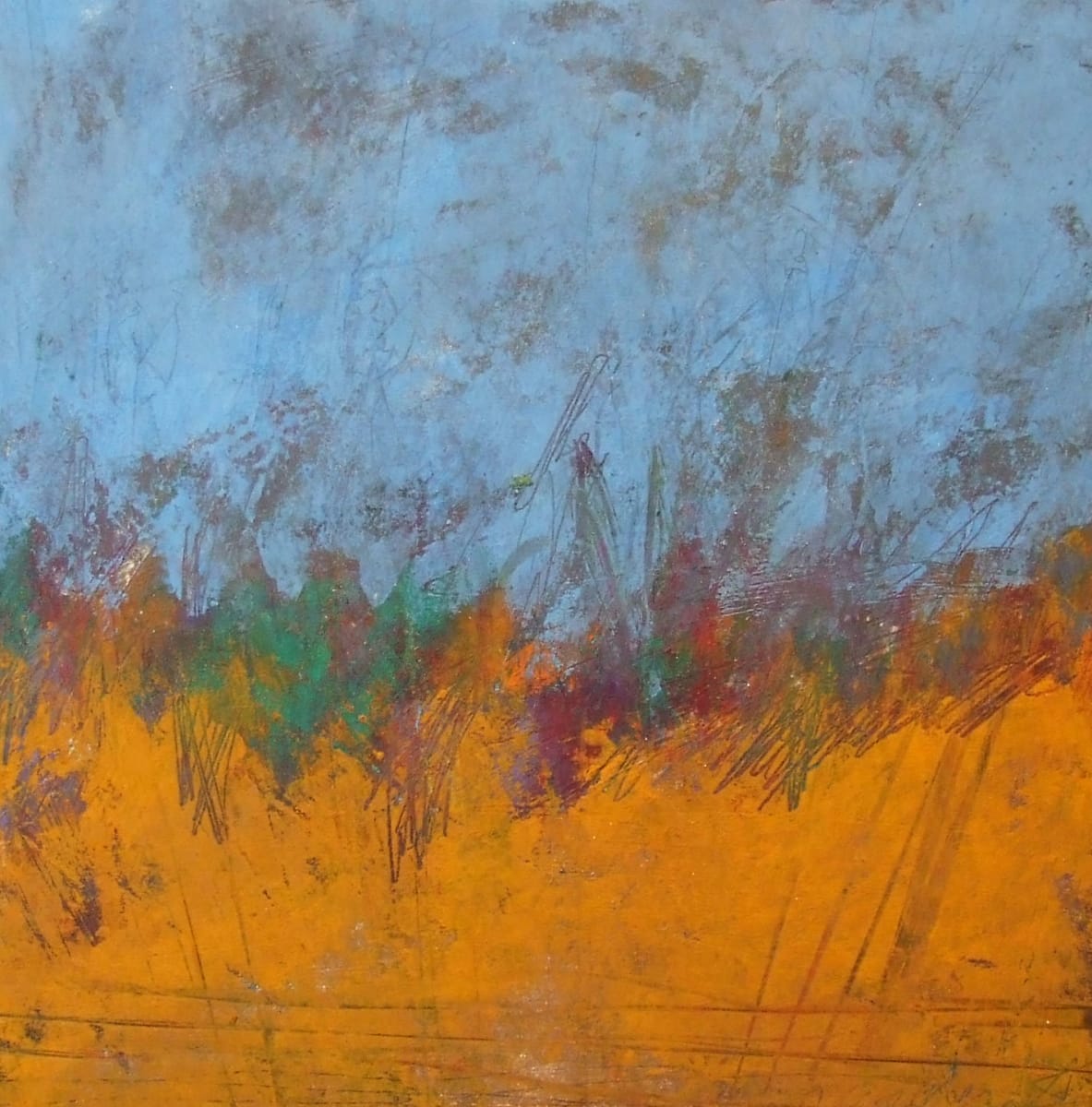 Wondering, 10x10 by Ginnie Cappaert 