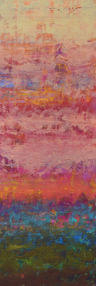 A Personal Connection 2, 40x14" by Ginnie Cappaert 