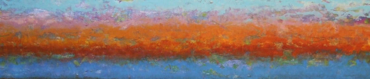 Becoming 4, 12x60" by Ginnie Cappaert 