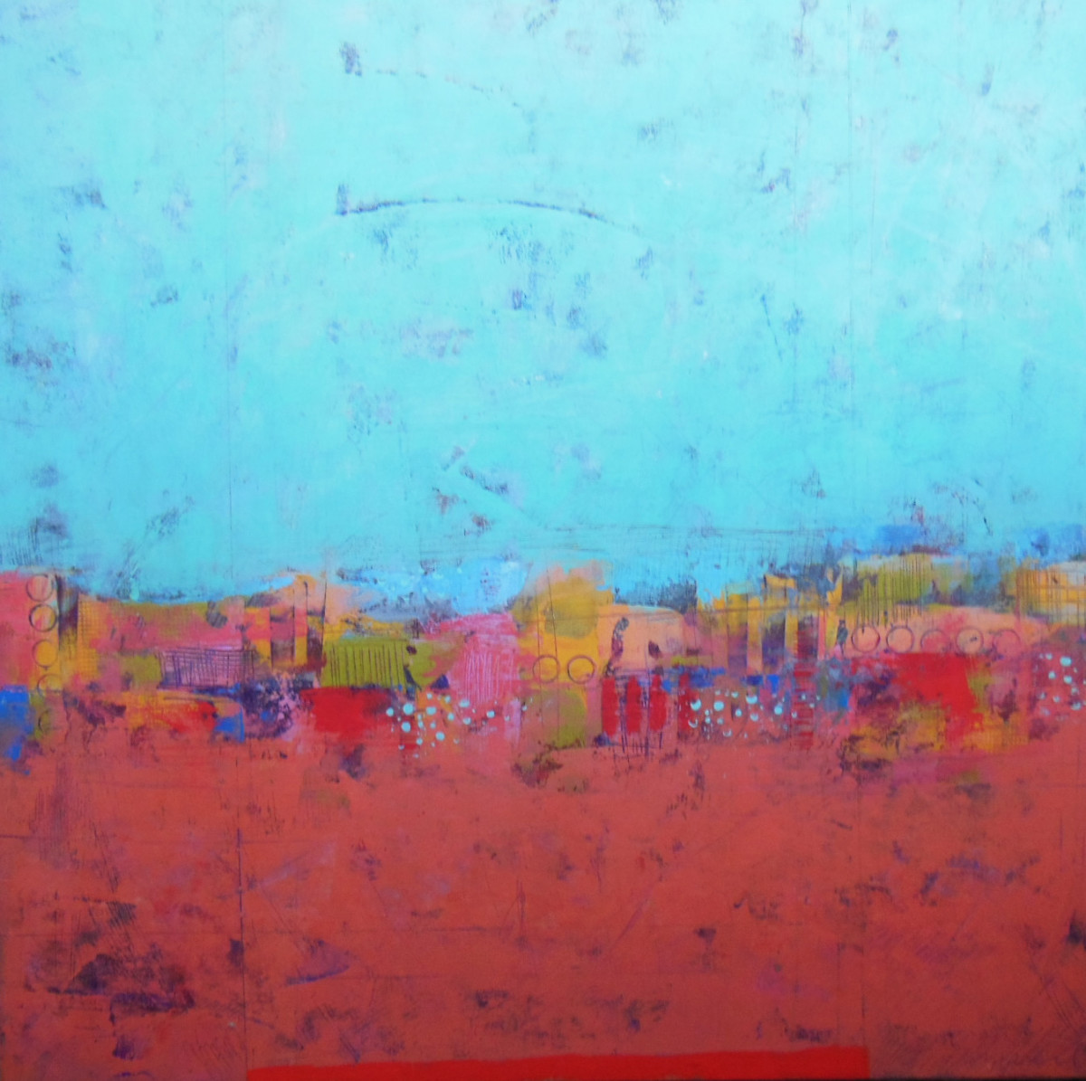 "Small Villages...happy life 4" by Ginnie Cappaert, Image 1.