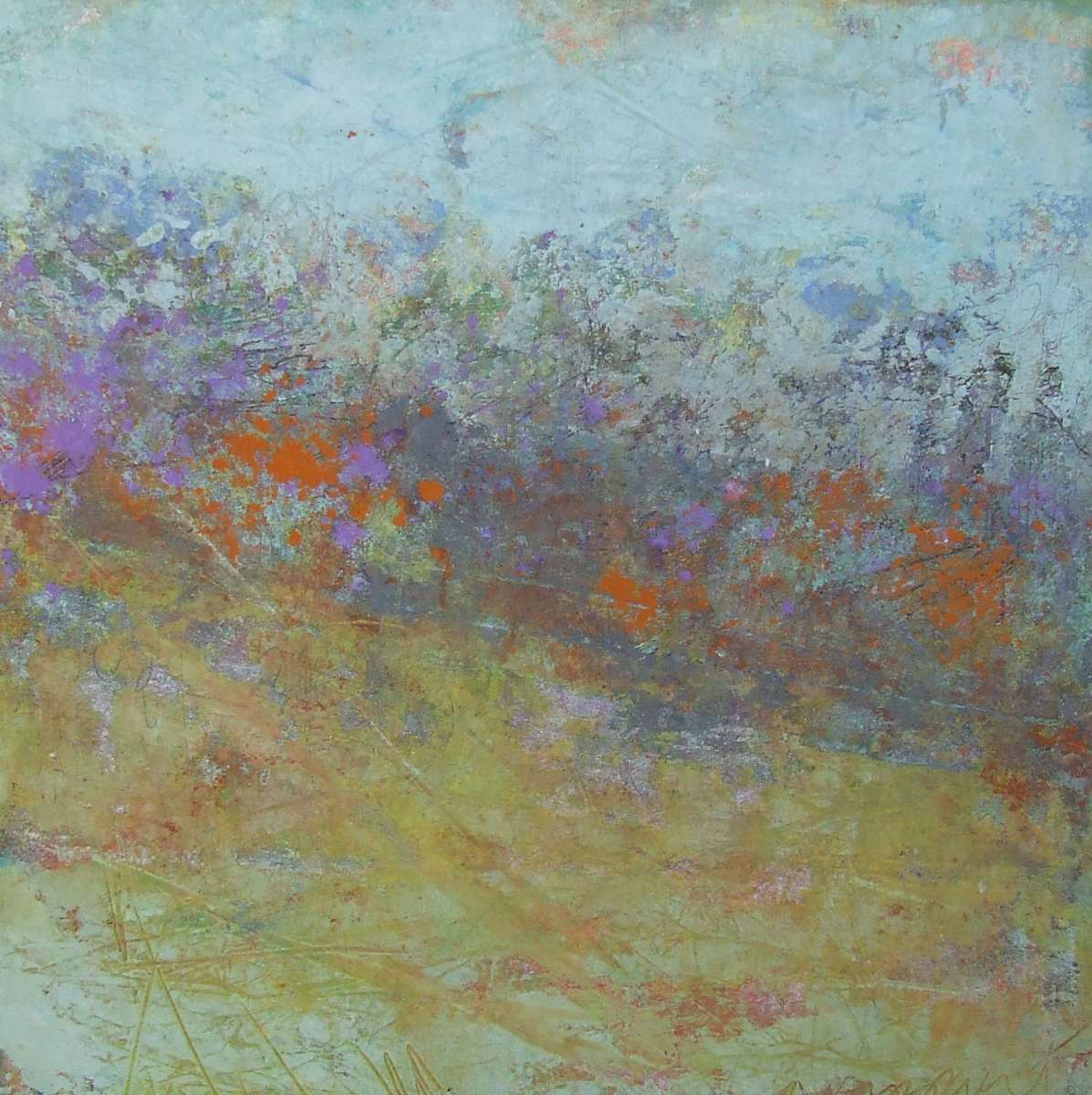High Waves 10x10 by Ginnie Cappaert, Image 1.
