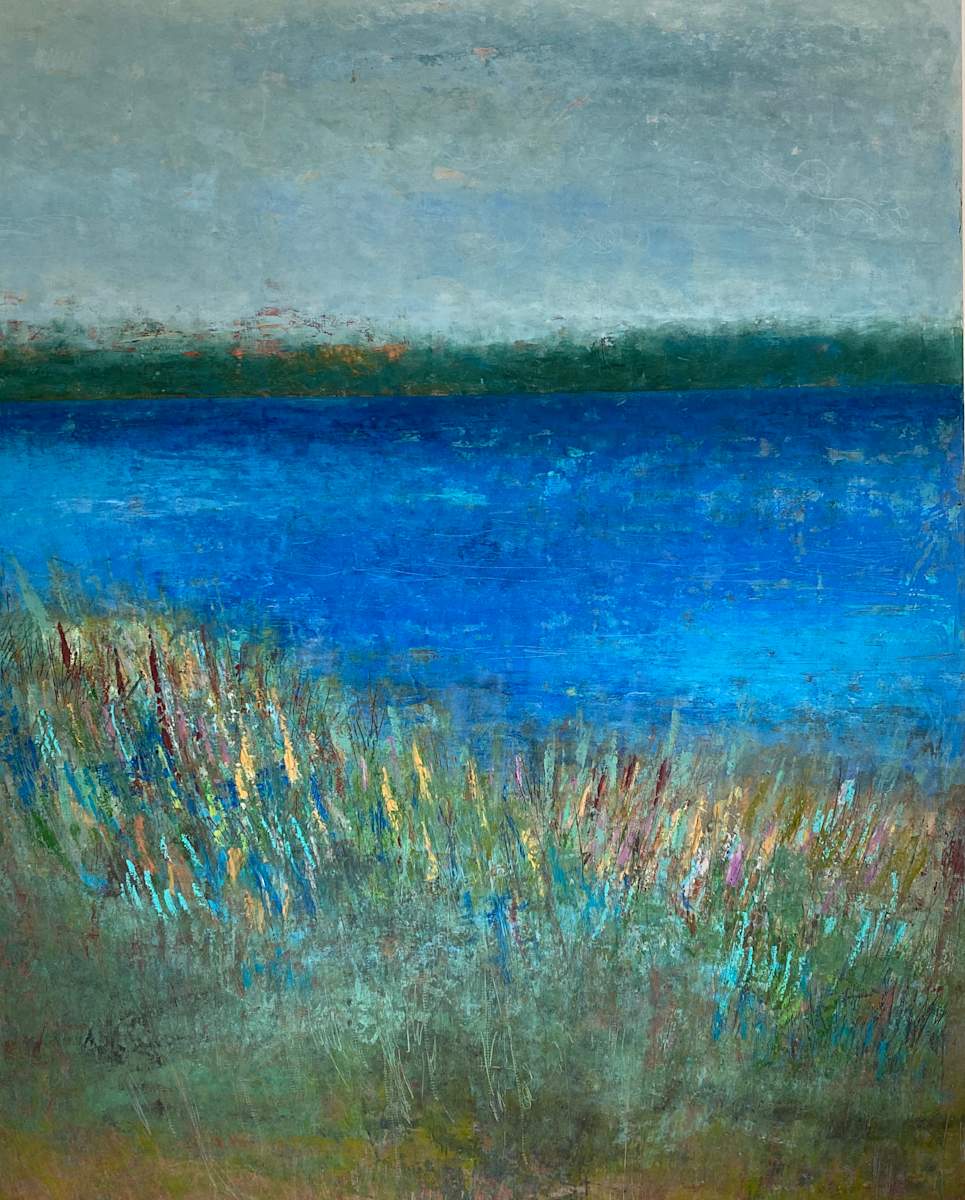 Soothing, 58x45" by Ginnie Cappaert 