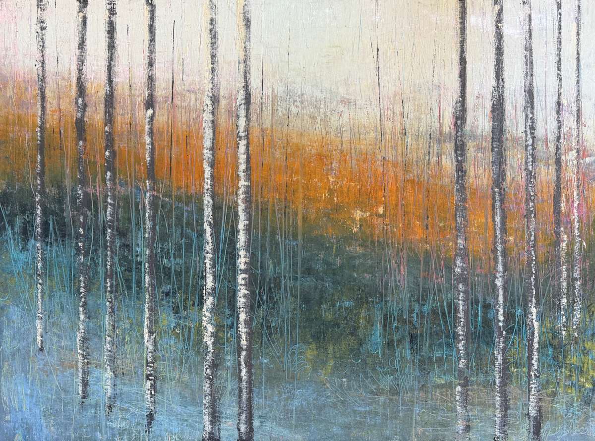 New Growth, 30x40" by Ginnie Cappaert, Image 1.