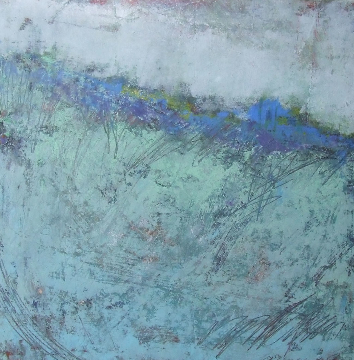 Moondrop, 12x12 by Ginnie Cappaert 