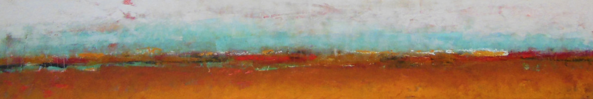 Reflecting on our land, 4, 12x60" by Ginnie Cappaert, Image 1.