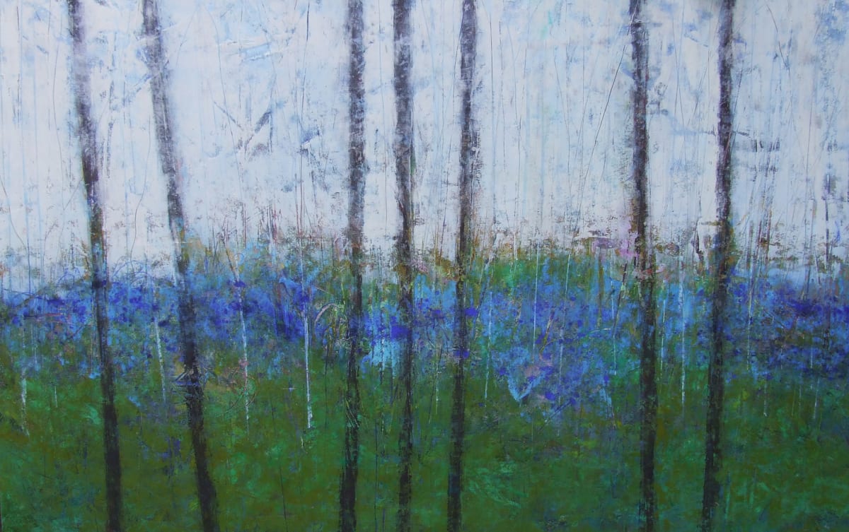 Spring Walk I, 30x50" by Ginnie Cappaert, Image 1.