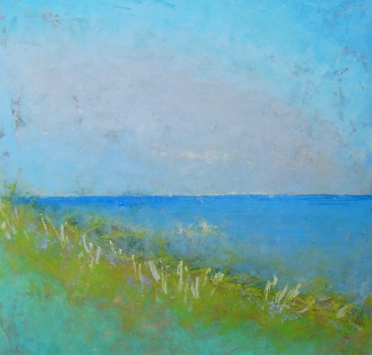 Uphill Climb, 24x24" by Ginnie Cappaert 