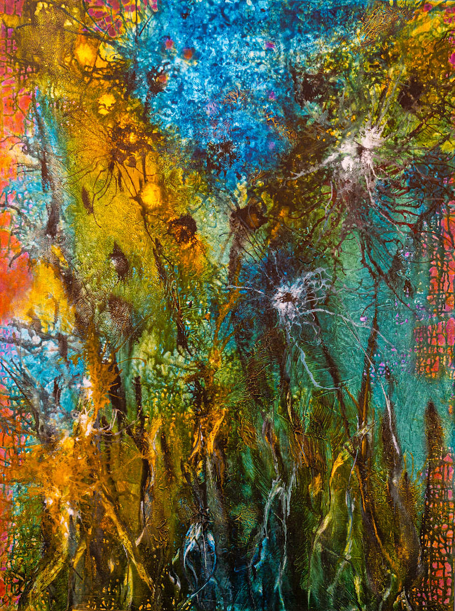 Astral Bloom by louie . rochon . fine . art 