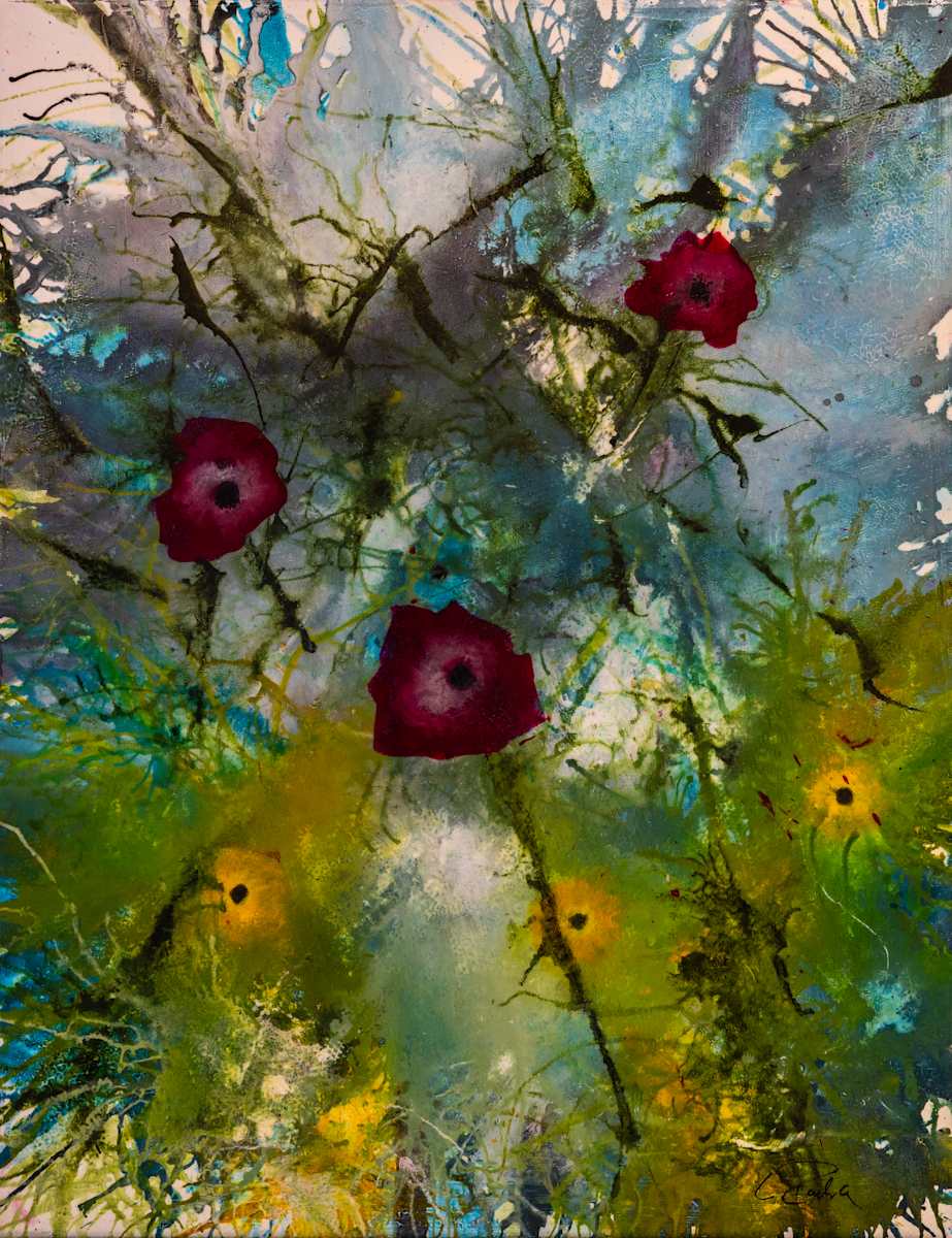 Garden Song by louie . rochon . fine . art 