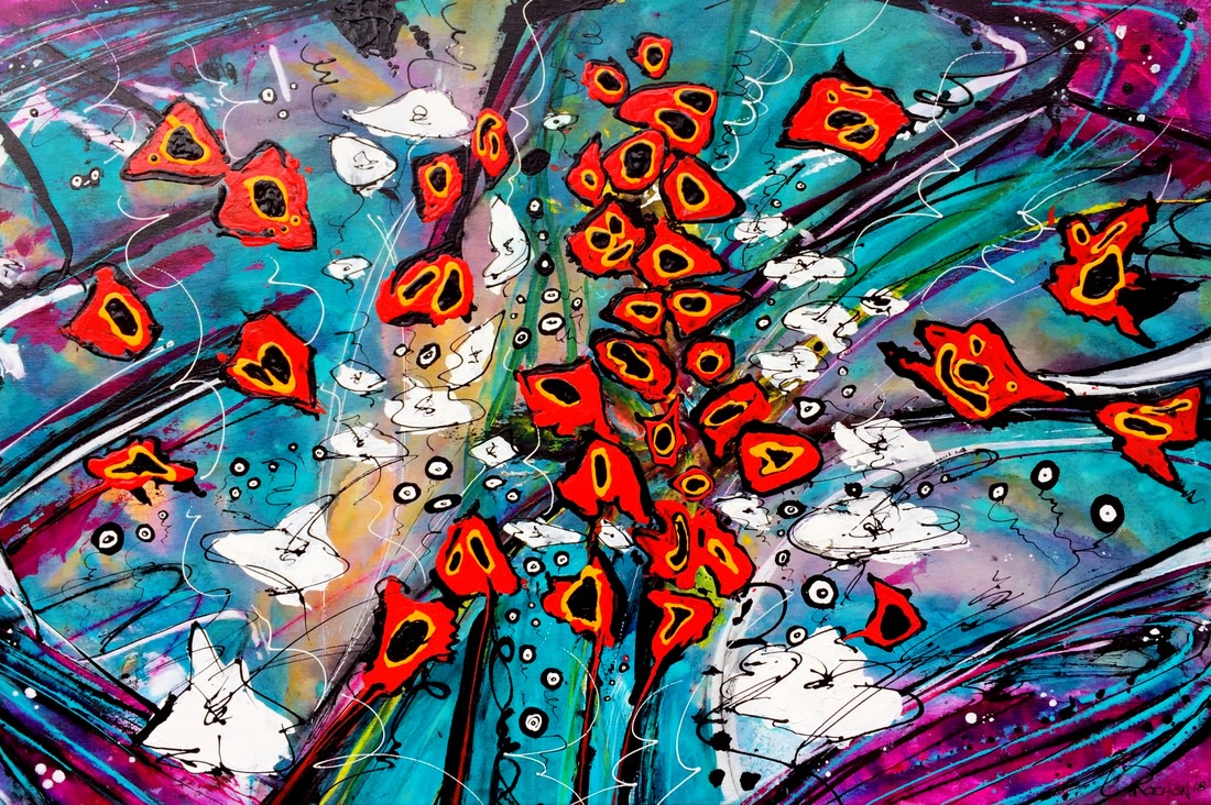 WILDflowers No. 10 by louie . rochon . fine . art 