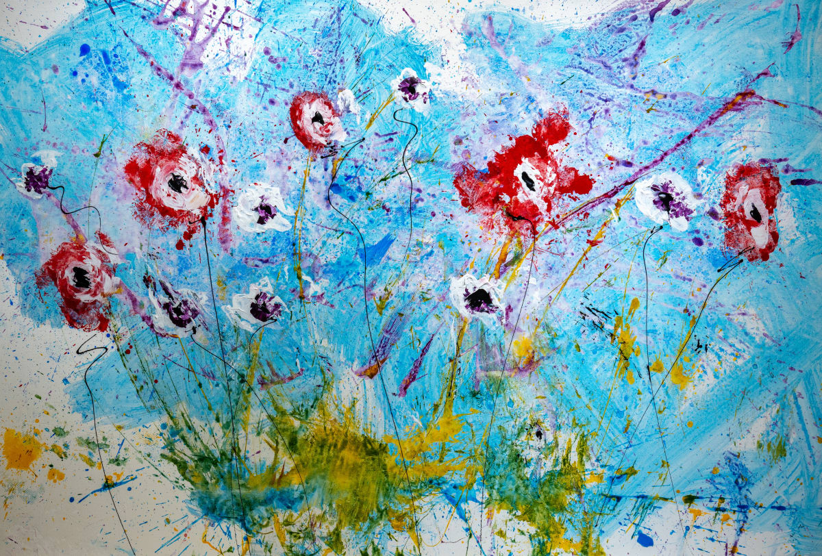 WILDflowers No. 7 by louie . rochon . fine . art 