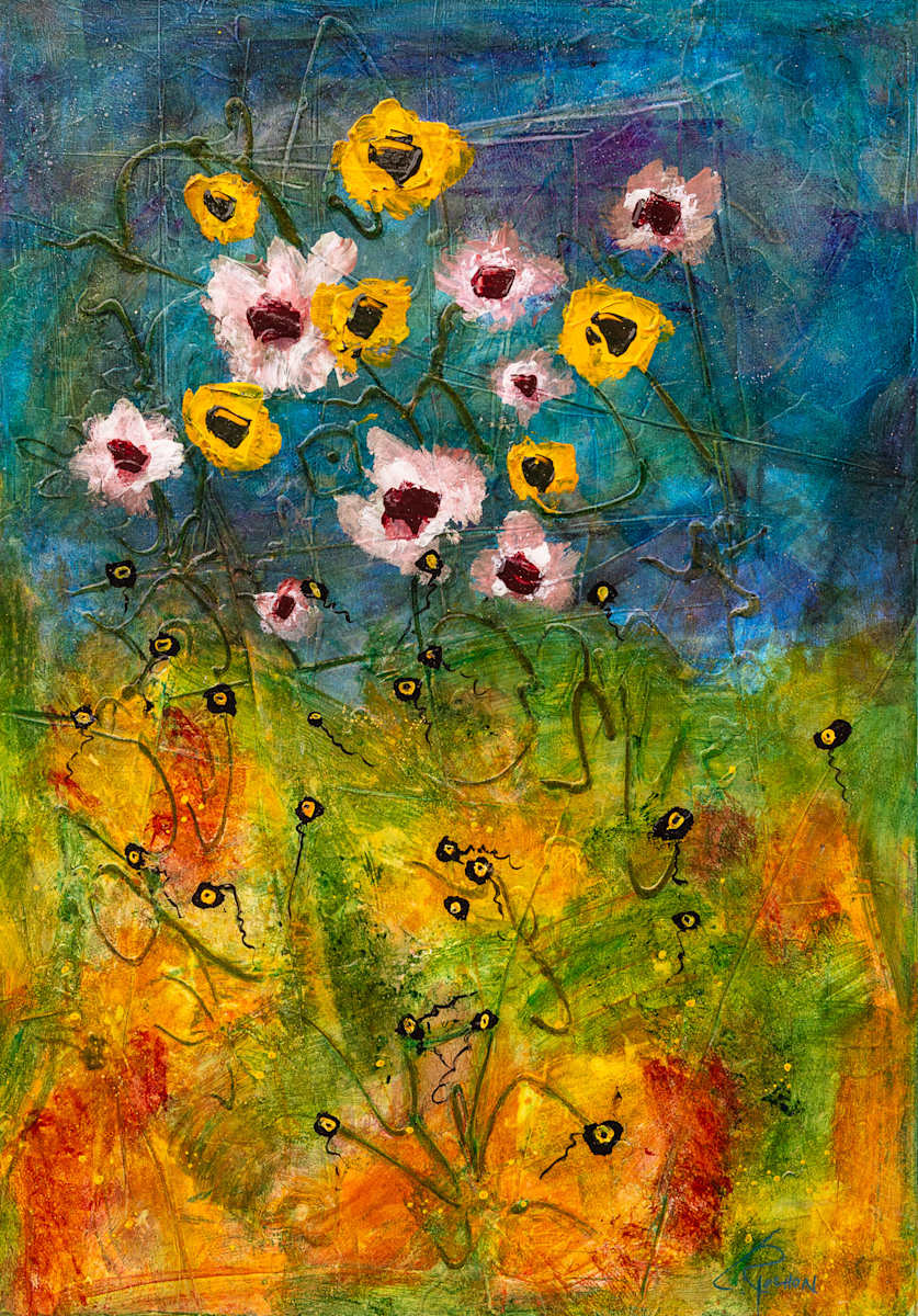 Posies & Ponderings by louie . rochon . fine . art 