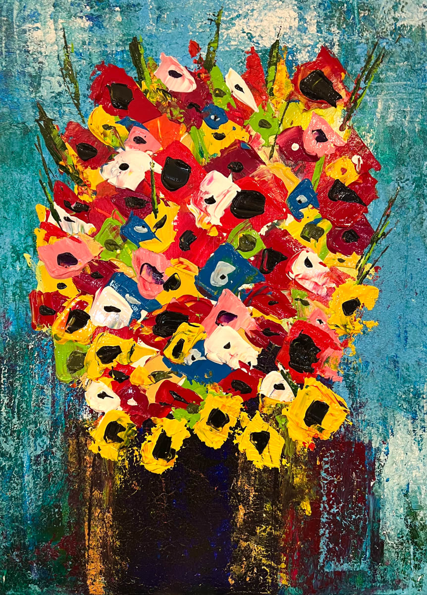 NOSEGAY by louie . rochon . fine . art 