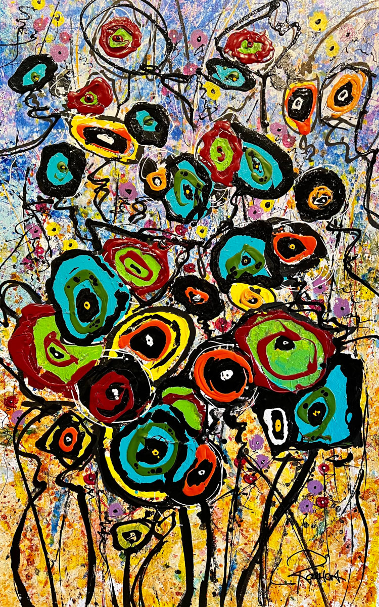 WILDflowers No. 6 by louie . rochon . fine . art 