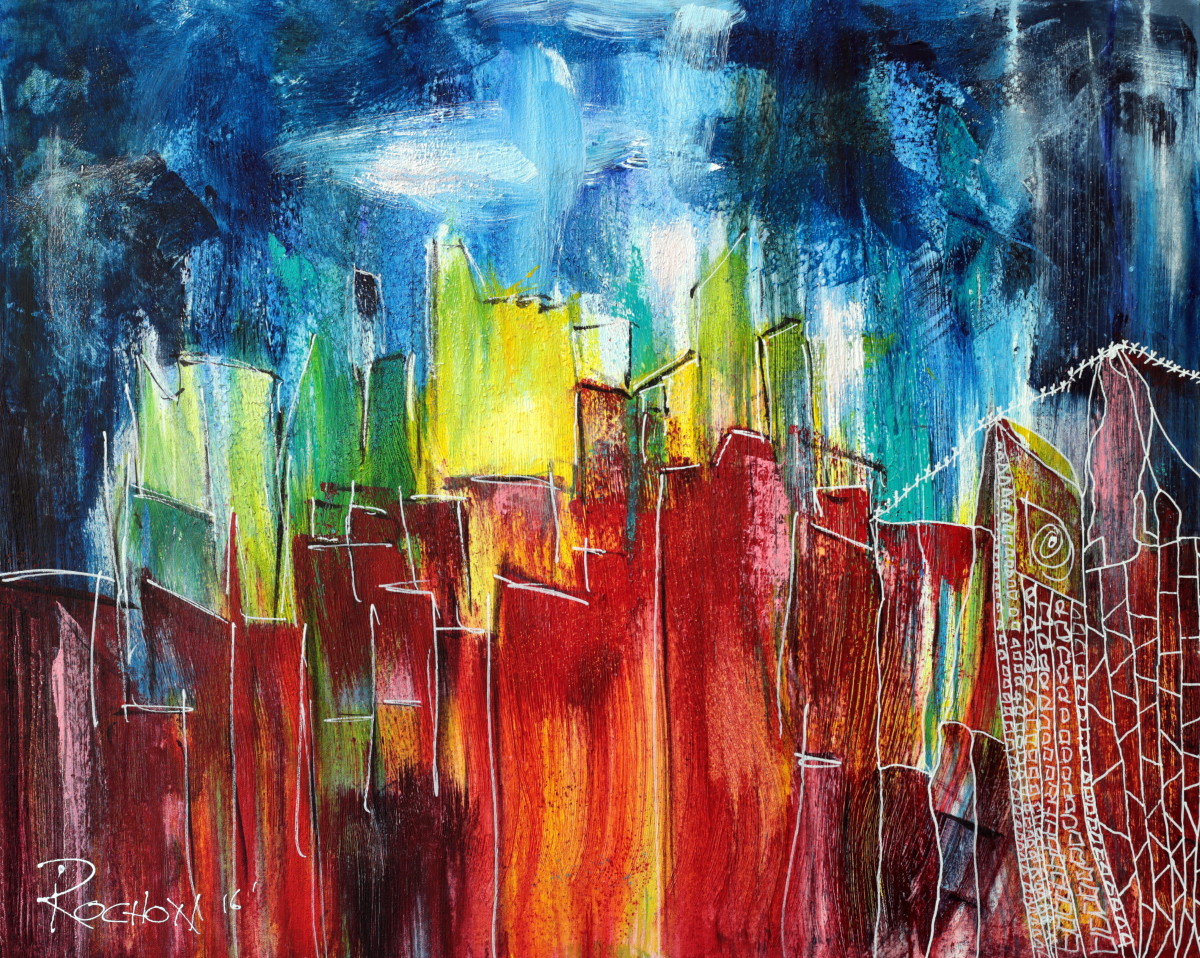 SCRUNCHed by louie . rochon . fine . art 