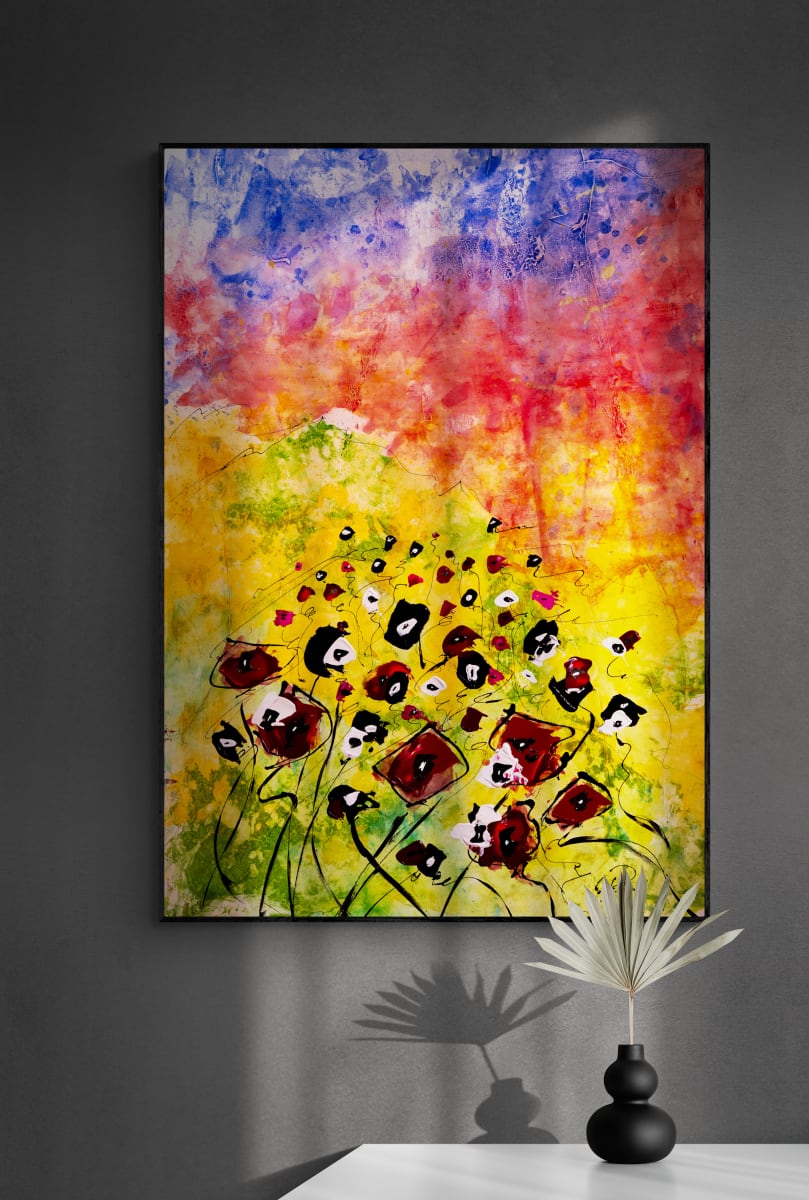 Night Blossom by louie . rochon . fine . art 