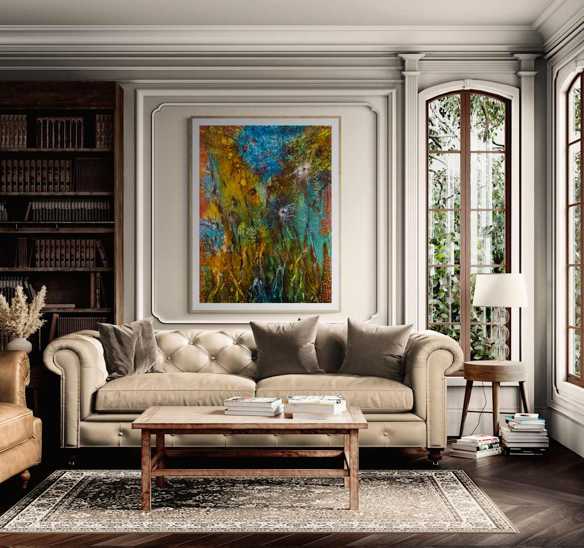 Astral Bloom by louie . rochon . fine . art 