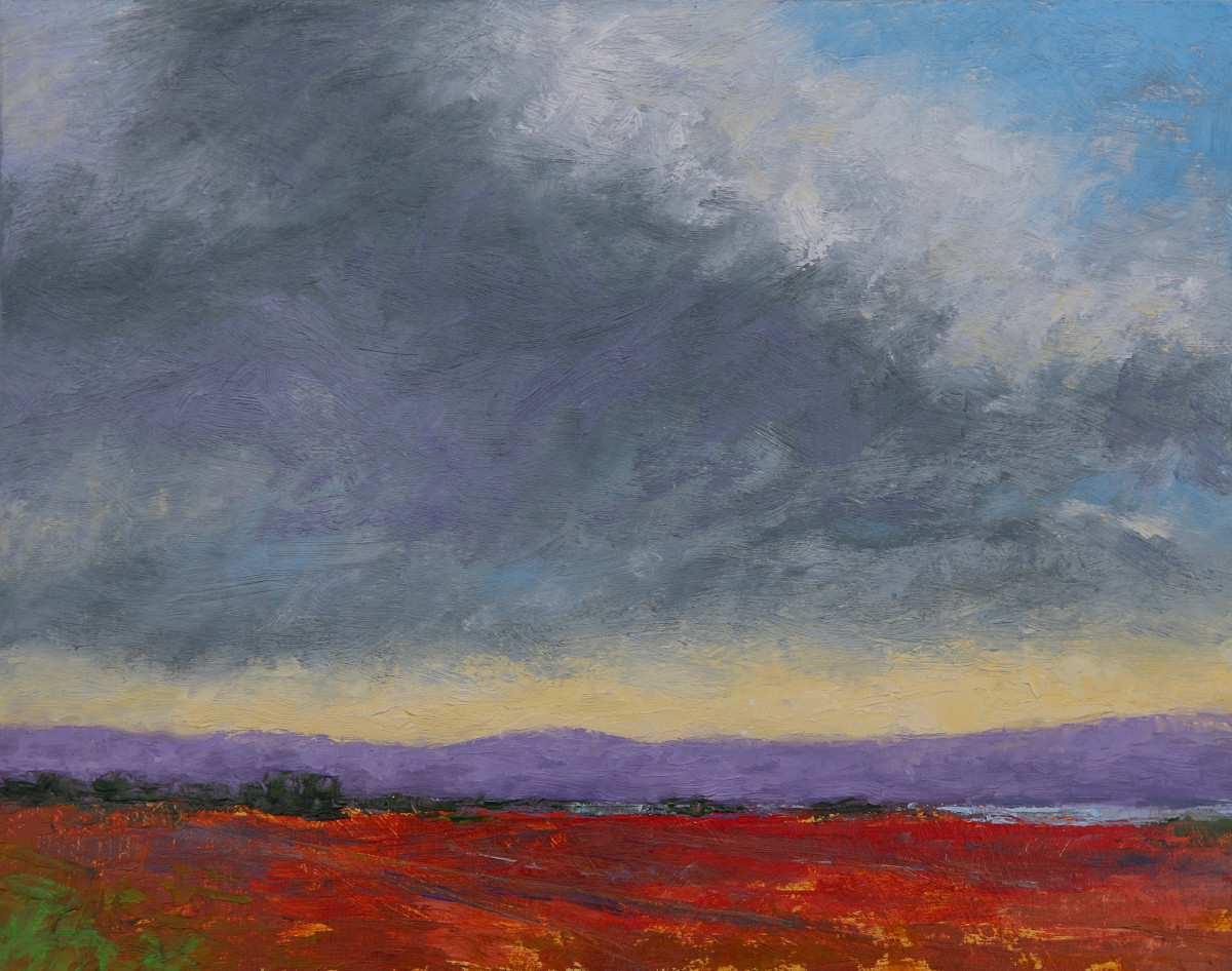 Purple Hills by Sheryl Tempchin 
