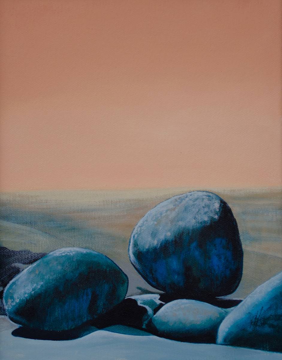 Blue Bolders by Ross Morgan, Image 1.