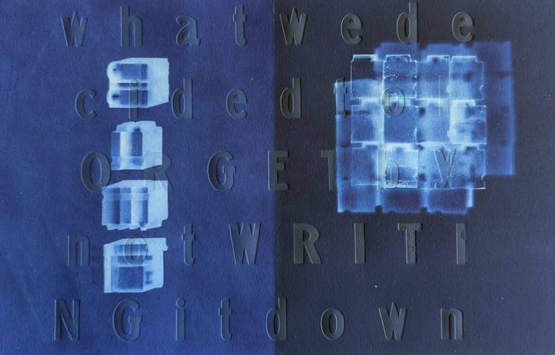 what we decided to forget by not writing it down #1 by Ayumi Ishii and Kate Copeland 