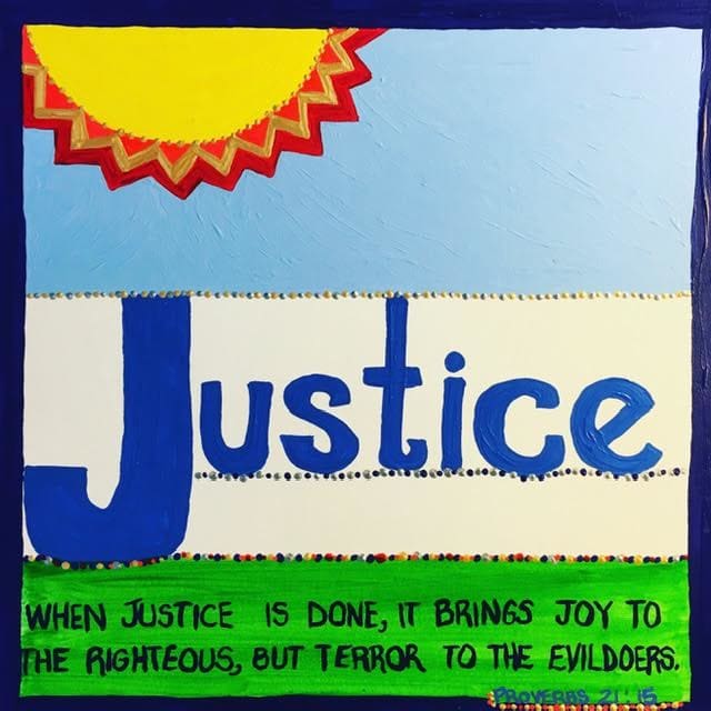 When Justice is Done! (Proverbs 21:15) by Cynthia  Farrell Johnson 