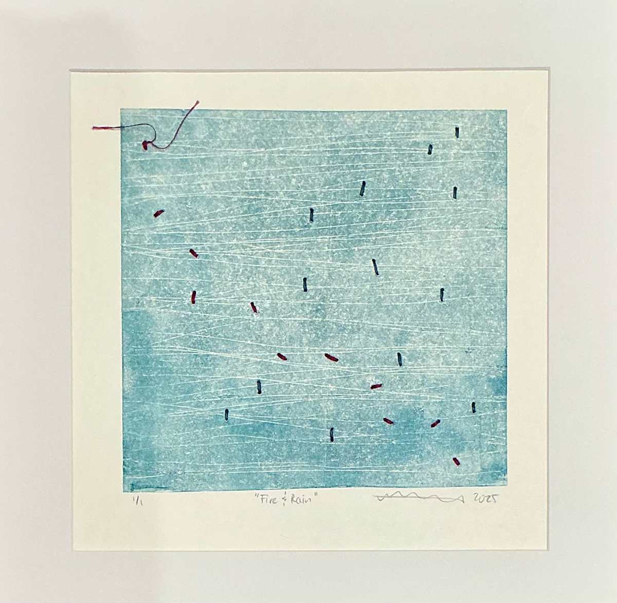 Fire and Rain by Kristine DeNinno 