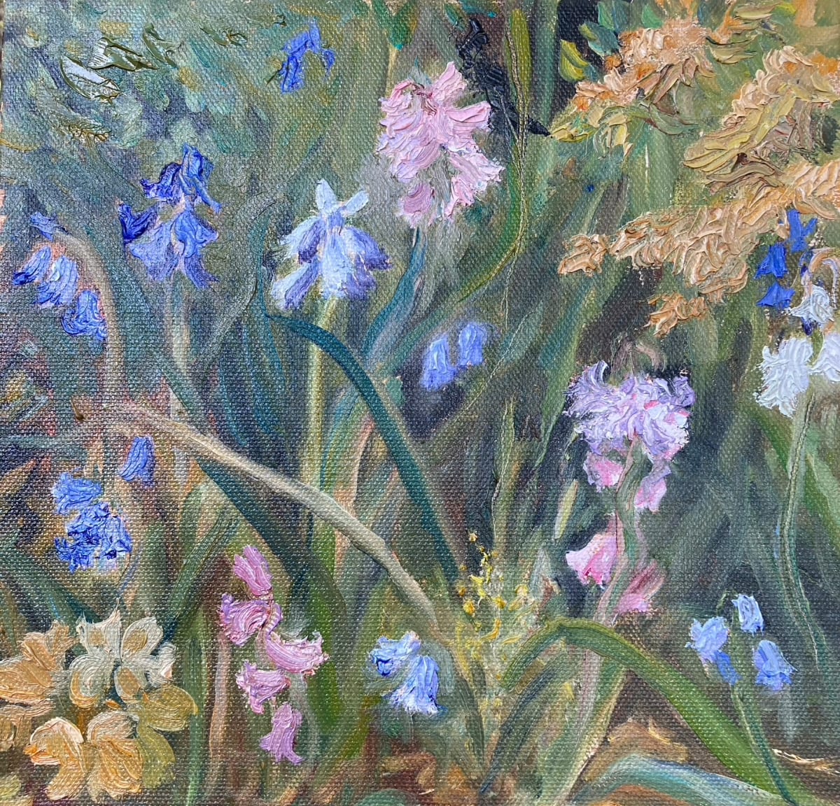Wood Hyacinths by Katherine Farrell 