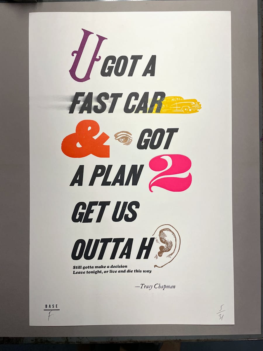 Fast Car by Frank Baseman, Image 11.