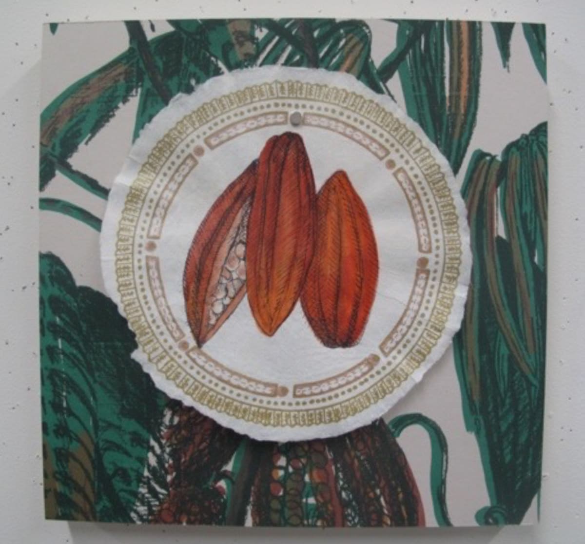 Flourish: Cocoa & Vanilla (Cocoa pods) by Melissa Haviland 