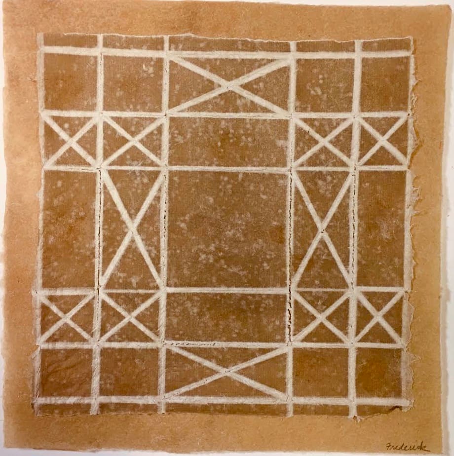 Flax Is Tough-This Template Has Been Scored Over 50 Times by Helen C. Frederick, Image 1.