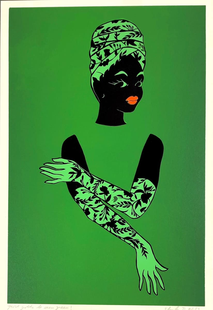 You’ve Gotta Be Seen Green by Elaisha Hilliard, Image 9.