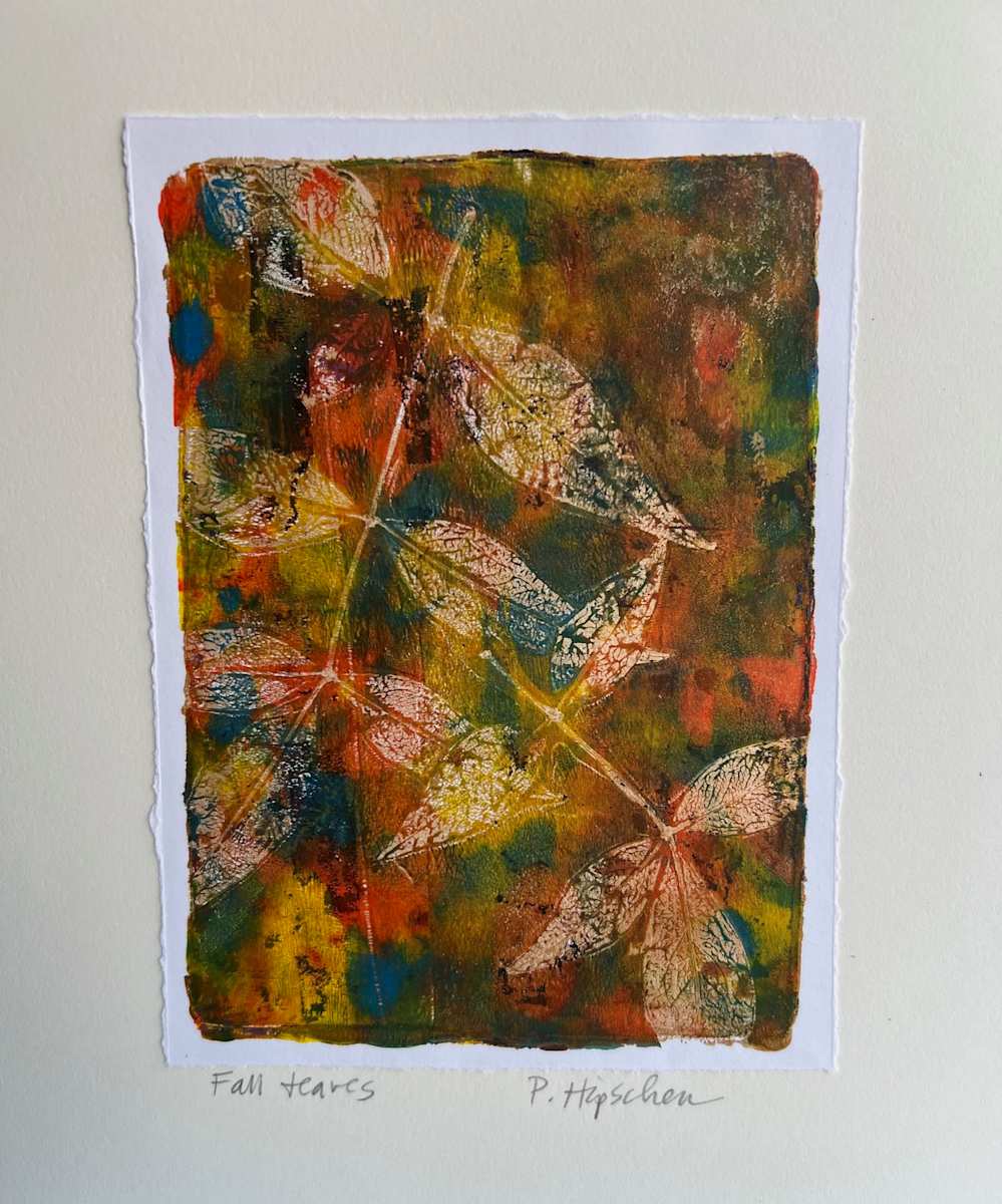 Fall Leaves by Pattee Hipschen 