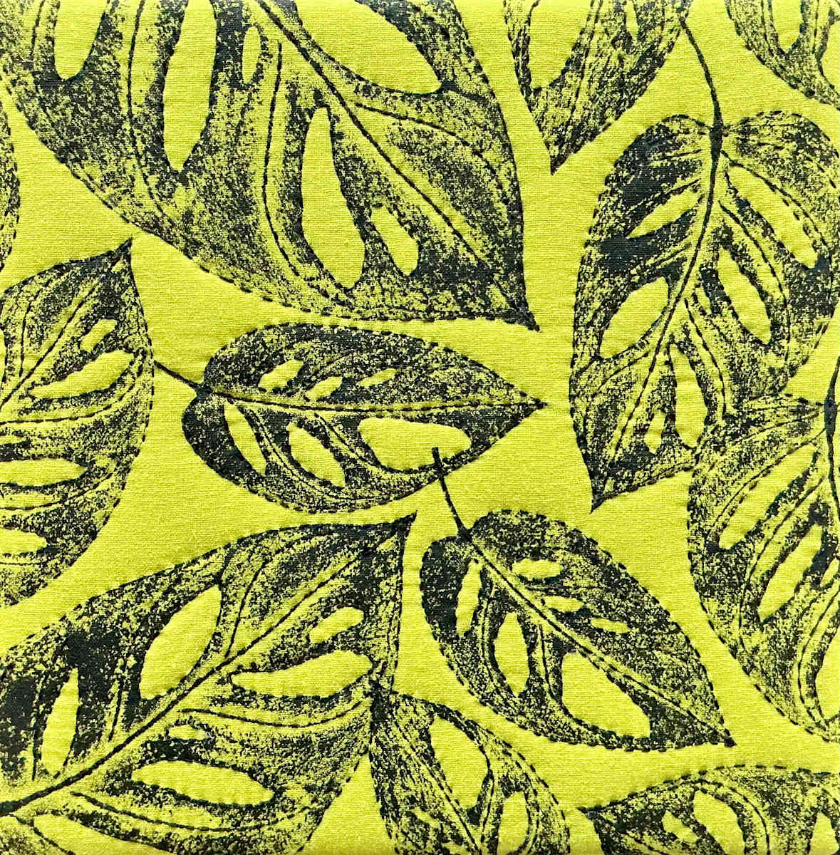 Swiss Cheese Leaves by Margaret Molinari 