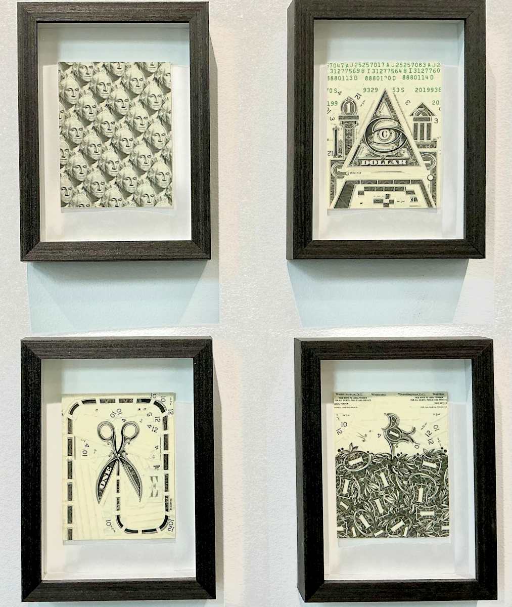 Currency Collages by Mark Wagner, Image 2.