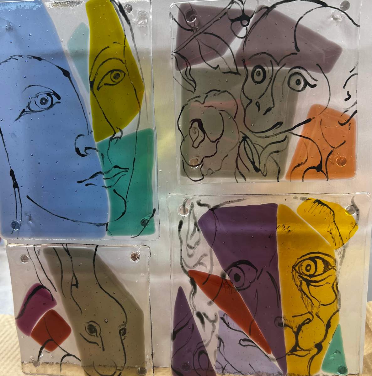 Windows to the Garden by Patricia de Poel Wilberg 