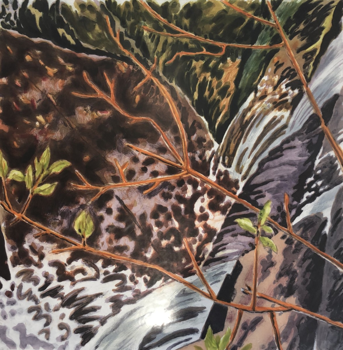 Pollofukka Ravine #5 by Catherine Kernan 