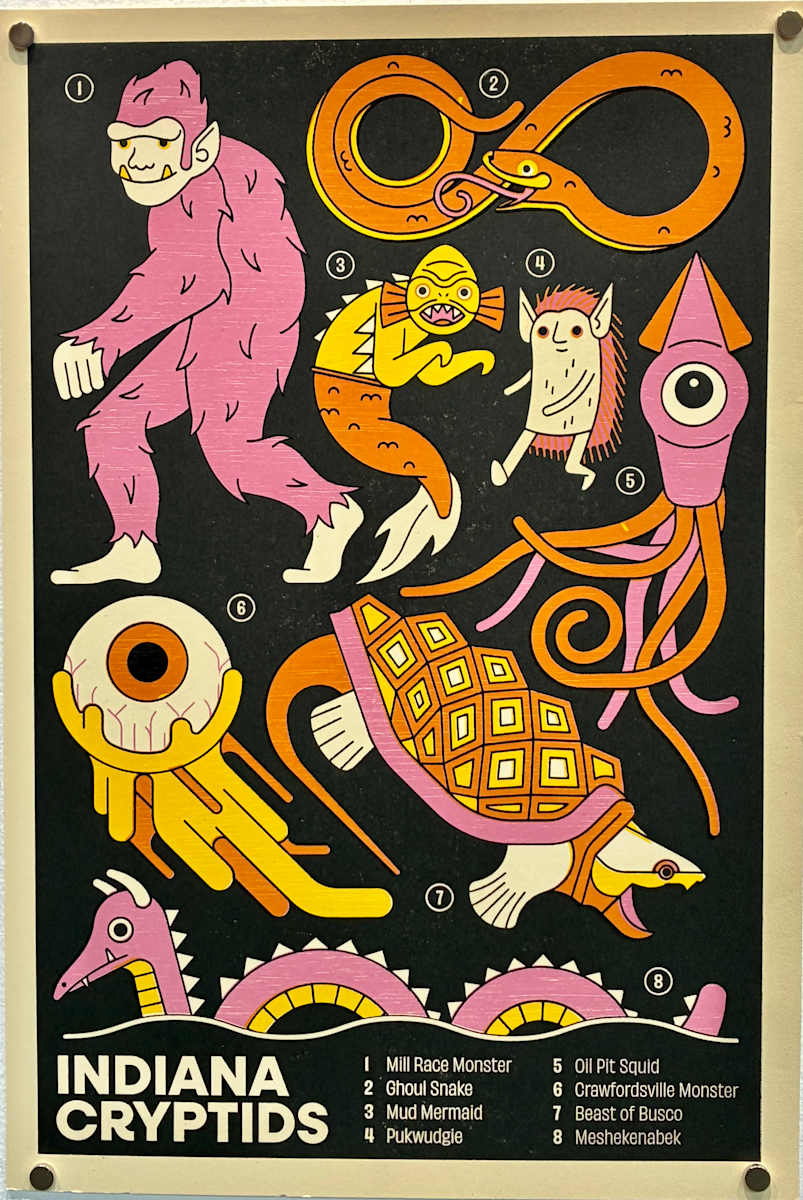 Indiana Cryptids by Olivia Childress, Image 2.