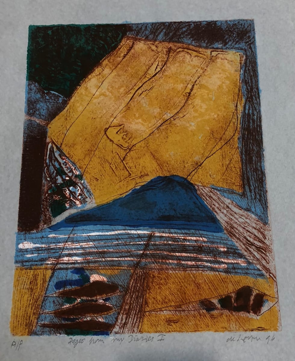Pages From My Diaries I by Willem de Looper, Image 1.