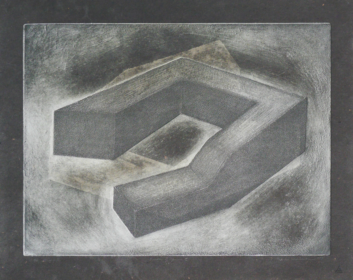 Freedom of Square II (Series II) by Tazuko Ichikawa 