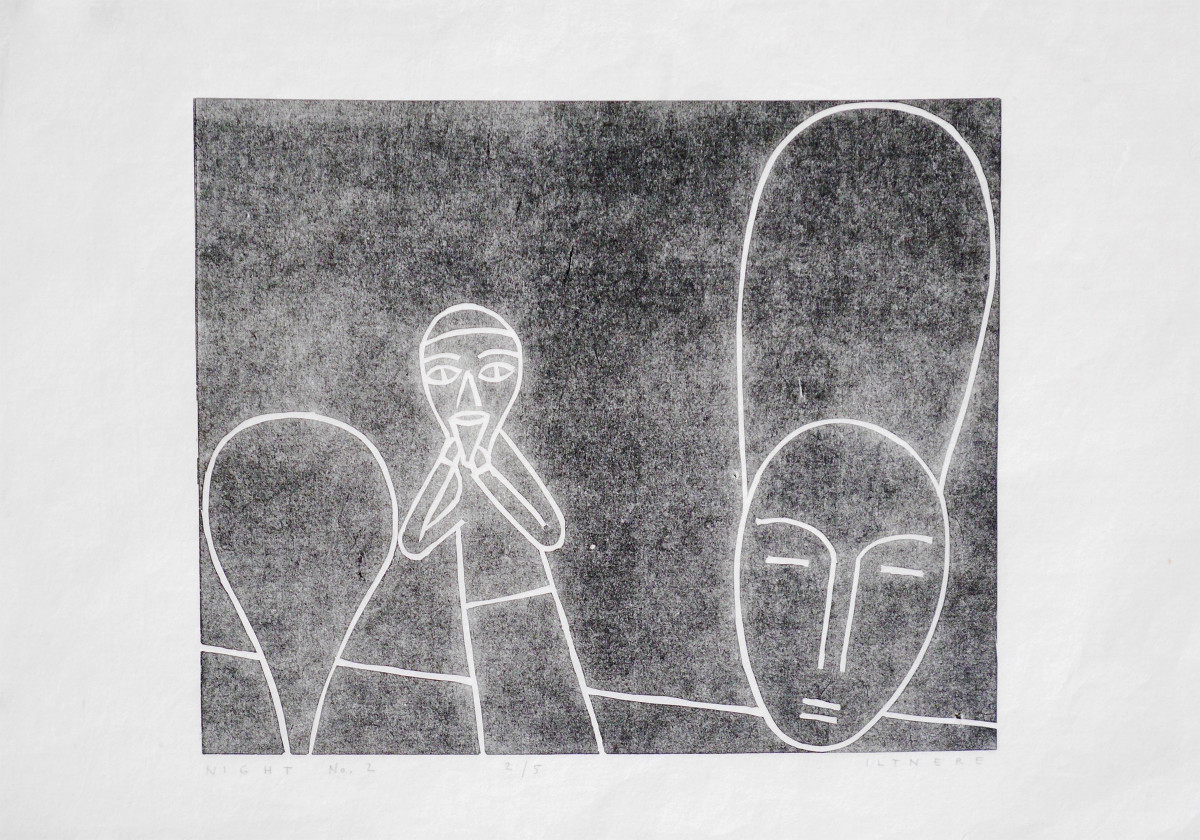 Night No. 2 (Black) by Ieva Iltnere 