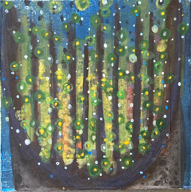 Lightening Bugs III by Kimberley Bursic 