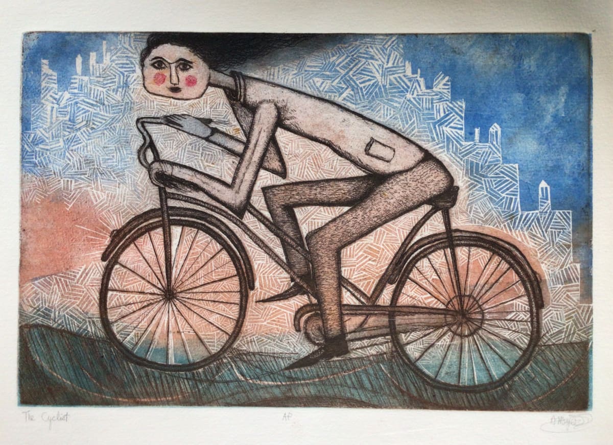 The Cyclist by Anna Meyer Zachurski 