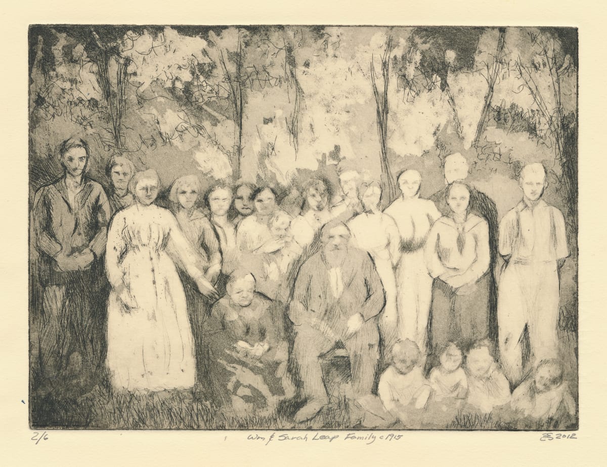 Wm. and Sarah Leap Family by Joe Morey 